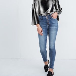 Madewell Jeans: 10” High-Rise Skinny Jeans | sz.34